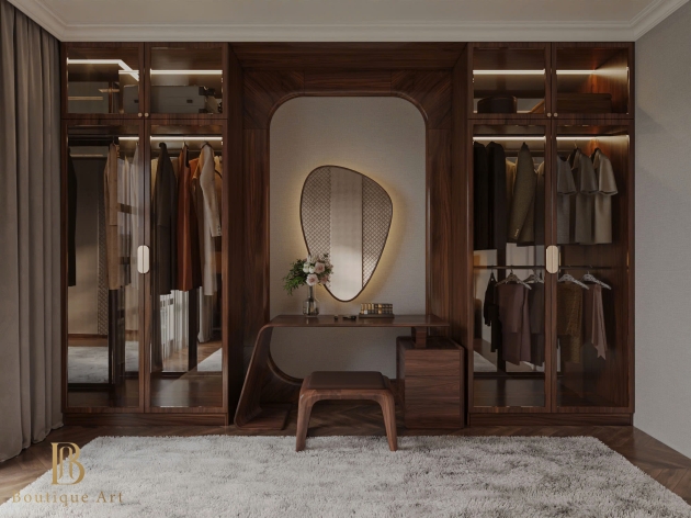 Phong Cách Thiết Kế Phòng Ngủ Gỗ Óc Chó – Đỉnh Cao Sang Trọng & Tinh Tế