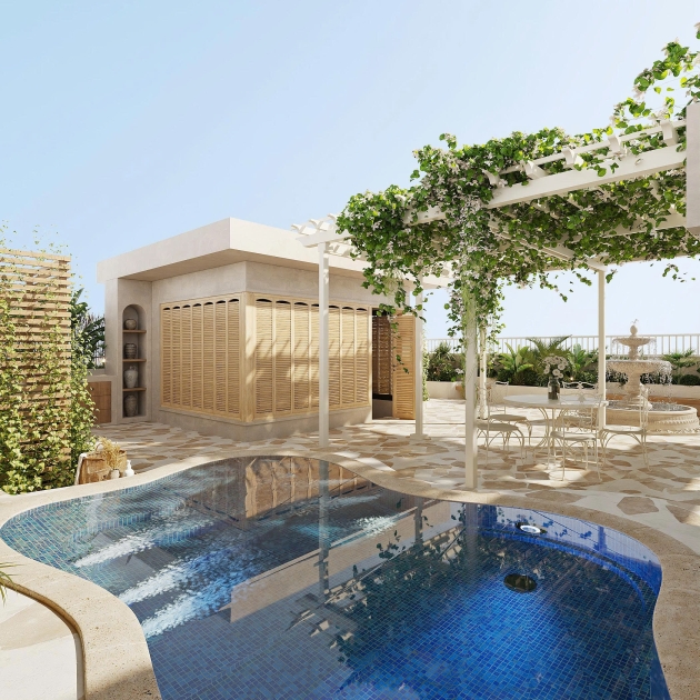 Catavil Penthouse Terrace – Không gian sống xanh chuẩn resort